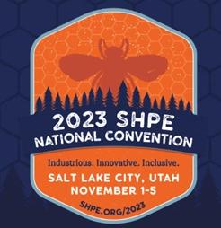 SHPE 2023 conference logo